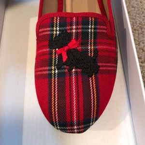 Band new Scottie Dog holiday loafers